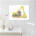 Picture of Crane    _GroupedProduct_Rectangle_Landscape_Unframed_Print_Only_