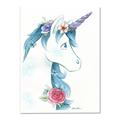 Picture of Blue Unicorn _GroupedProduct_Rectangle_Portrait_Canvas_