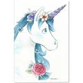 Picture of Blue Unicorn _GroupedProduct_Rectangle_Portrait_Canvas_