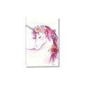Picture of Pink Unicorn _GroupedProduct_Rectangle_Portrait_Canvas_