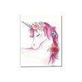 Picture of Pink Unicorn _GroupedProduct_Rectangle_Portrait_Canvas_