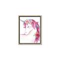 Picture of Pink Unicorn _GroupedProduct_Rectangle_Portrait_Canvas_Framed_