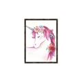 Picture of Pink Unicorn _GroupedProduct_Rectangle_Portrait_Canvas_Framed_