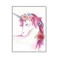 Picture of Pink Unicorn _GroupedProduct_Rectangle_Portrait_Canvas_Framed_