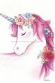 Picture of Pink Unicorn _GroupedProduct_Rectangle_Portrait_Unframed_Print_Only_
