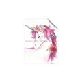 Picture of Pink Unicorn _GroupedProduct_Rectangle_Portrait_Unframed_Print_Only_