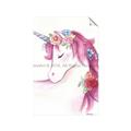 Picture of Pink Unicorn _GroupedProduct_Rectangle_Portrait_Unframed_Print_Only_