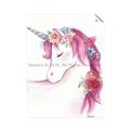 Picture of Pink Unicorn _GroupedProduct_Rectangle_Portrait_Unframed_Print_Only_
