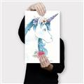 Picture of Blue Unicorn _GroupedProduct_Rectangle_Portrait_Canvas_