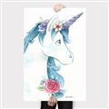 Picture of Blue Unicorn _GroupedProduct_Rectangle_Portrait_Canvas_