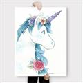 Picture of Blue Unicorn _GroupedProduct_Rectangle_Portrait_Canvas_