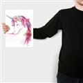 Picture of Pink Unicorn _GroupedProduct_Rectangle_Portrait_Canvas_