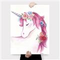 Picture of Pink Unicorn _GroupedProduct_Rectangle_Portrait_Canvas_
