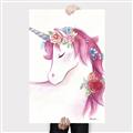 Picture of Pink Unicorn _GroupedProduct_Rectangle_Portrait_Canvas_