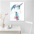 Picture of Blue Unicorn _GroupedProduct_Rectangle_Portrait_Canvas_