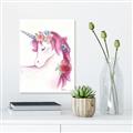 Picture of Pink Unicorn _GroupedProduct_Rectangle_Portrait_Canvas_