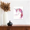 Picture of Pink Unicorn _GroupedProduct_Rectangle_Portrait_Canvas_