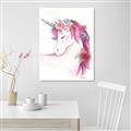 Picture of Pink Unicorn _GroupedProduct_Rectangle_Portrait_Canvas_