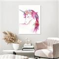 Picture of Pink Unicorn _GroupedProduct_Rectangle_Portrait_Canvas_