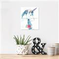 Picture of Blue Unicorn _GroupedProduct_Rectangle_Portrait_Unframed_Print_Only_