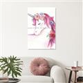 Picture of Pink Unicorn _GroupedProduct_Rectangle_Portrait_Unframed_Print_Only_
