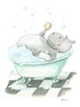 Picture of Bath Time _GroupedProduct_Rectangle_Portrait_Unframed_Print_Only_