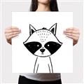 Picture of Sketch Animal  VIII _GroupedProduct_Square_Canvas_