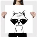 Picture of Sketch Animal  VIII _GroupedProduct_Square_Canvas_