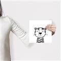 Picture of Sketch Animal  III _GroupedProduct_Square_Canvas_