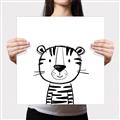 Picture of Sketch Animal  III _GroupedProduct_Square_Canvas_