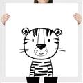Picture of Sketch Animal  III _GroupedProduct_Square_Canvas_