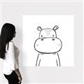 Picture of Sketch Animal  IV _GroupedProduct_Square_Canvas_