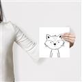 Picture of Sketch Aminal VI _GroupedProduct_Square_Canvas_