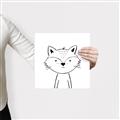 Picture of Sketch Aminal VI _GroupedProduct_Square_Canvas_