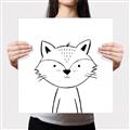 Picture of Sketch Aminal VI _GroupedProduct_Square_Canvas_