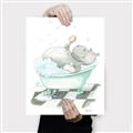 Picture of Bath Time _GroupedProduct_Rectangle_Portrait_Canvas_