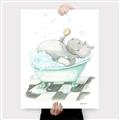 Picture of Bath Time _GroupedProduct_Rectangle_Portrait_Canvas_