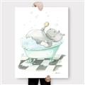 Picture of Bath Time _GroupedProduct_Rectangle_Portrait_Canvas_