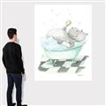 Picture of Bath Time _GroupedProduct_Rectangle_Portrait_Canvas_