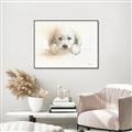 Picture of Cute Puppy _GroupedProduct_Rectangle_Landscape_Canvas_Framed_