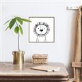 Picture of Sketch Animal  I _GroupedProduct_Square_Canvas_Framed_