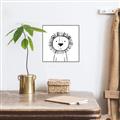 Picture of Sketch Animal  I _GroupedProduct_Square_Canvas_Framed_
