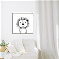 Picture of Sketch Animal  I _GroupedProduct_Square_Canvas_Framed_