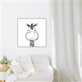 Picture of Sketch Animal  II  _GroupedProduct_Square_Canvas_Framed_