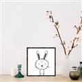 Picture of Sketch Animal  VII _GroupedProduct_Square_Canvas_Framed_