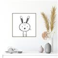 Picture of Sketch Animal  VII _GroupedProduct_Square_Canvas_Framed_