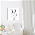 Picture of Sketch Animal  VII _GroupedProduct_Square_Canvas_Framed_