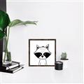 Picture of Sketch Animal  VIII _GroupedProduct_Square_Canvas_Framed_