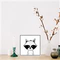 Picture of Sketch Animal  VIII _GroupedProduct_Square_Canvas_Framed_