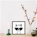 Picture of Sketch Animal  VIII _GroupedProduct_Square_Canvas_Framed_